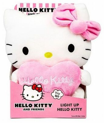 Pink Hello Kitty Light Up Plush
