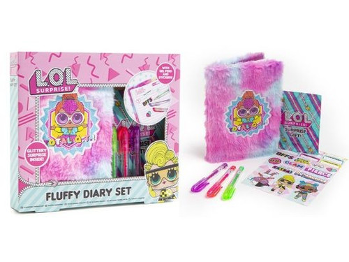 LOL Surprise Fluffy Diary Set