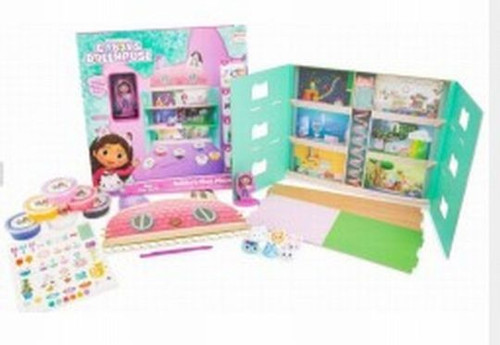 Gabbys Dollhouse Diy Clay Cats & Dollhouse Set