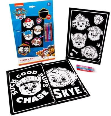 Paw Patrol Velvet Art