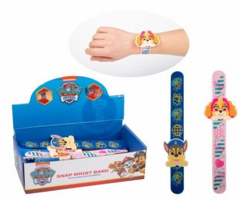 Paw Patrol Silicone Snap Band (Assorted Designs)