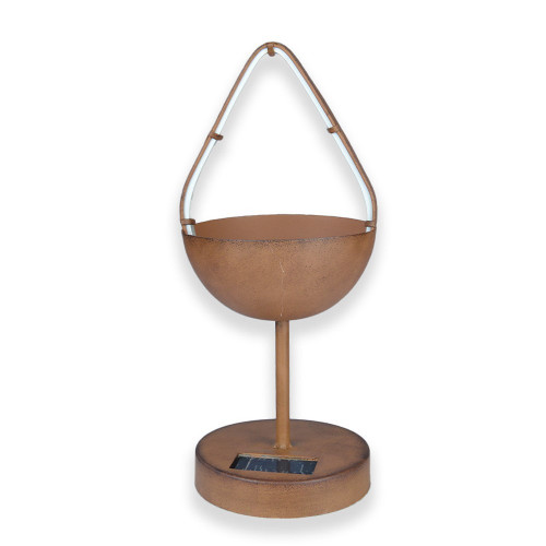 Solar Metal Flower Stand (33cm)