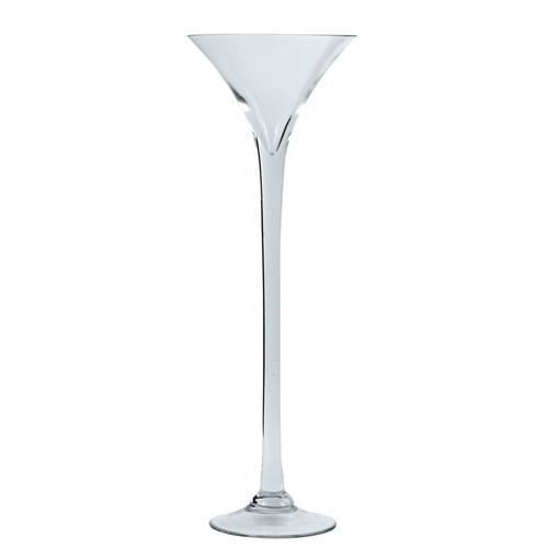 Apollo Cocktail Clear Glass Vase (60cm)