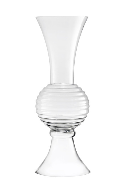 Honeycomb Duo Clear Glass Vase (65cm)