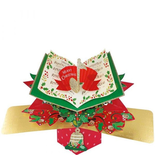 3D Pop Up Card by Second Nature - Xmas Musical Note