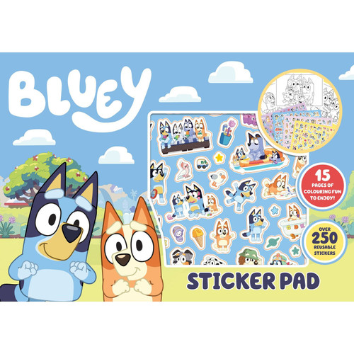 Bluey Sticker Pad