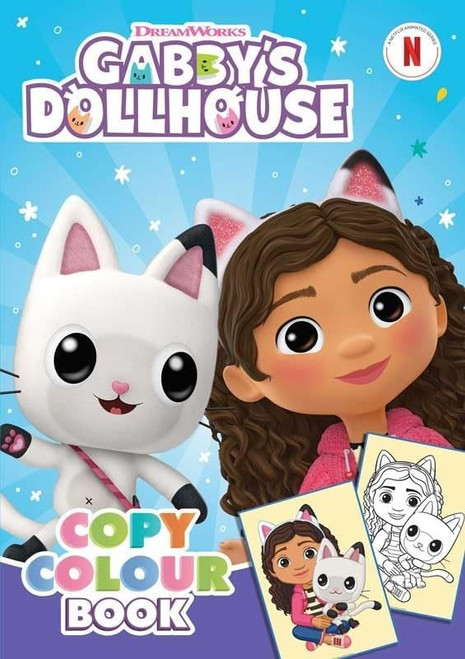 Gabby's Dollhouse Colour Book
