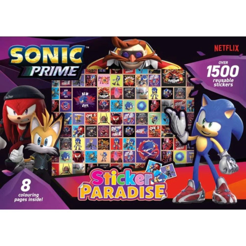 Sonic Prime Sticker Paradise