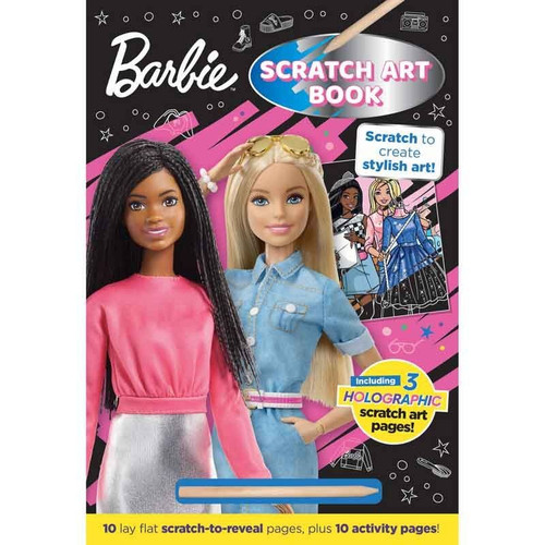 Barbie Scratch Art Book
