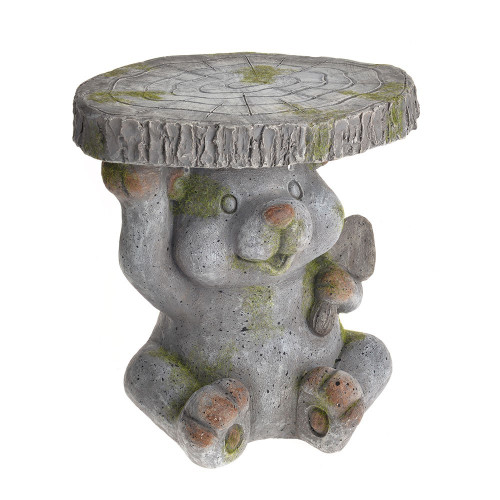 Magnesia Bear Planter Stand with LED Light