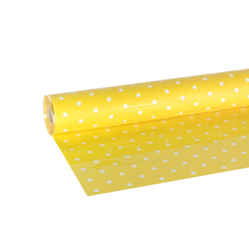 Yellow Colourwash White Dot Cello