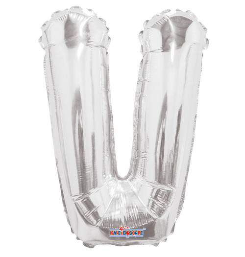 Letter Balloon - V - Silver (34 Inch) Letter Balloon - V - Silver (34 Inch)