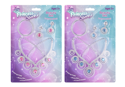 Princess Sparkle Beauty Dress Up Jewellery Set (Assorted)