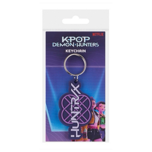 K-Pop Demon Hunters Key Ring Huntrix Logo