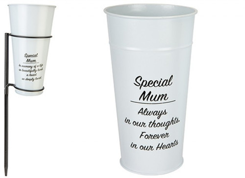 Memorial Grave Flower Holder - Special Mum