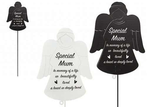 Memorial Metal Angel Stake Mum - Special Mum (Assorted Designs)