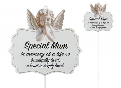 Memorial Cherub Praying - Special Mum 
