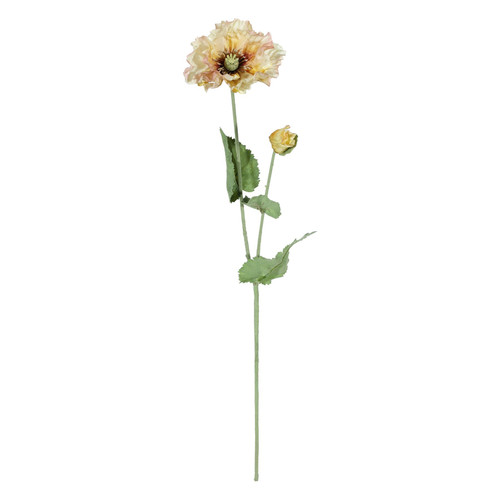 Yellow Poppy Spray (73cm)