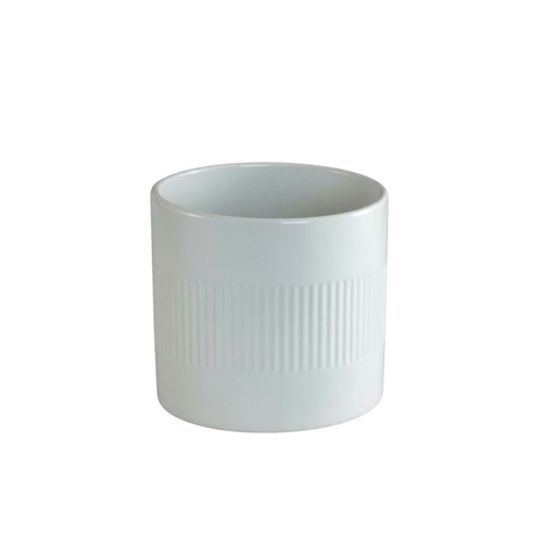 White Melany Ceramic Pot (12cm)