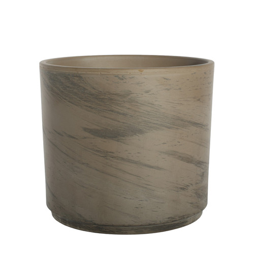 Brown Terracotta Pillar Pot (26cm)