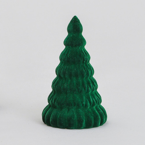 Green Glass Tree Ornament (18cm)
