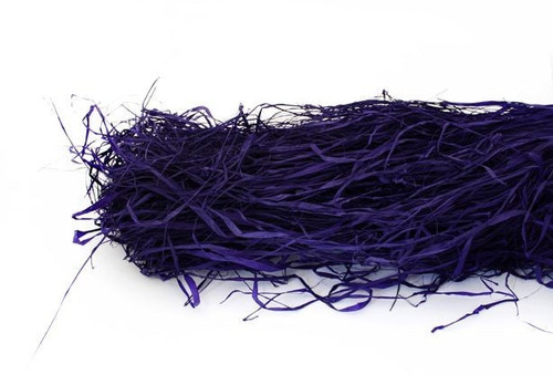 Dark Purple Raffia Long (500g)
