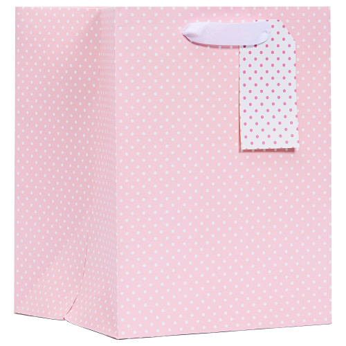 Pink Polka Plant Bag (Medium)