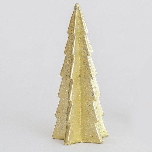 Champagne Ceramic Christmas Tree Ornament