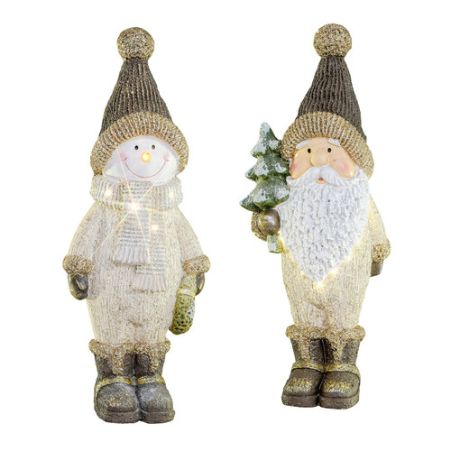 Snowman Light-up LED Ornament Figure
