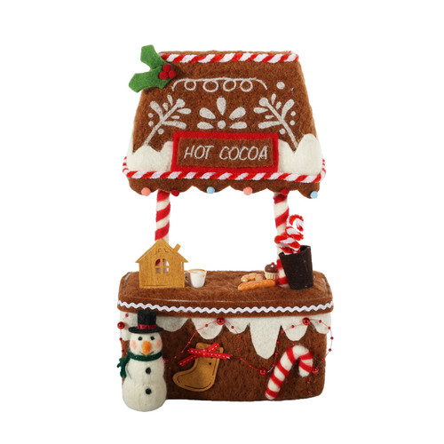 Felt Christmas Hot Chocolate Stand Decoration (32cm)