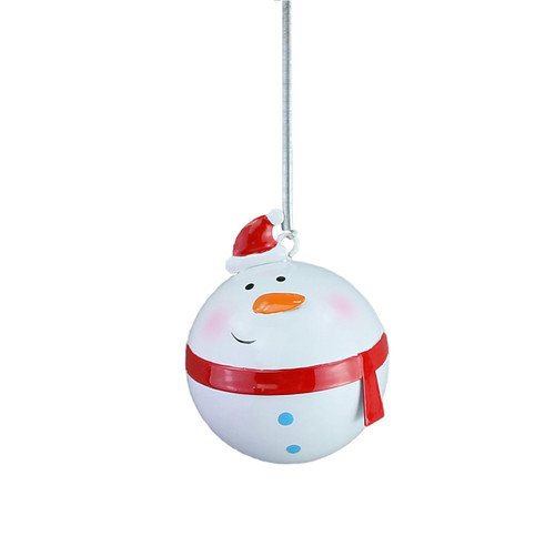 Snowman Metal Hanging Ornament (20cm)
