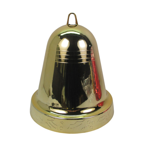 Gold Shiny Bell Hanging Decoration (25cm)