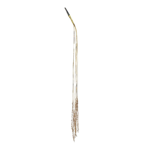 Champagne Tinsel Strands on Clip (61cm)