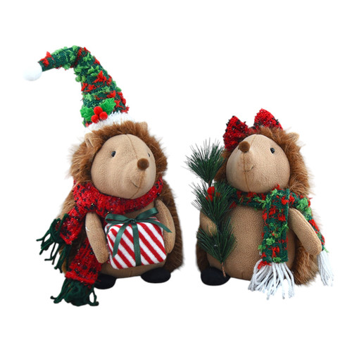 Assorted Festive Hedgehogs (41cm)