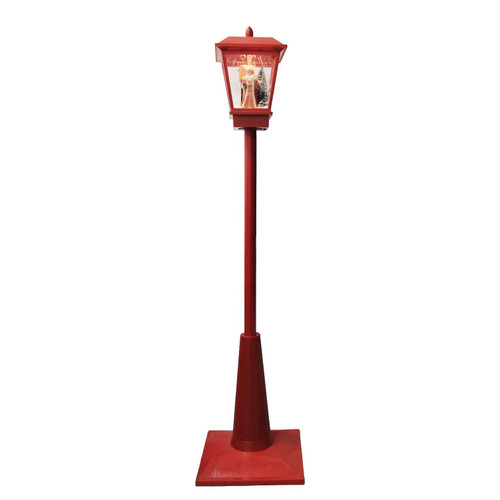Red Santa Light Up Lantern (185cm)