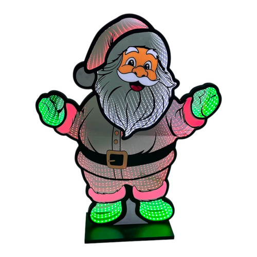 Jolly Santa LED Infinity Light (60cm)
