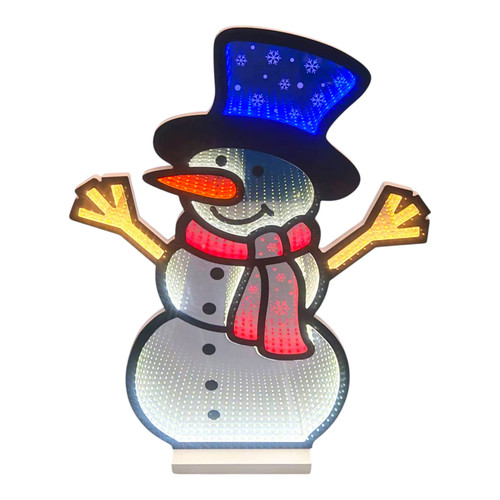 Snowman with Arms LED Infinity Light (60cm)