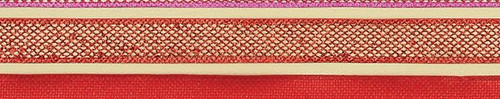 Rich Red Mesh Ribbon (25mm x 4.6m)