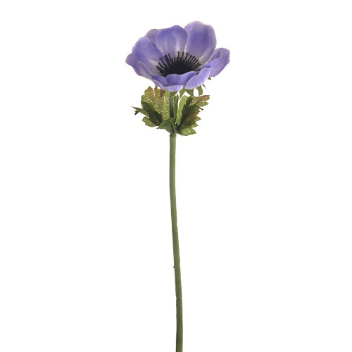 Light Purple Anemone Single Stem (35cm)