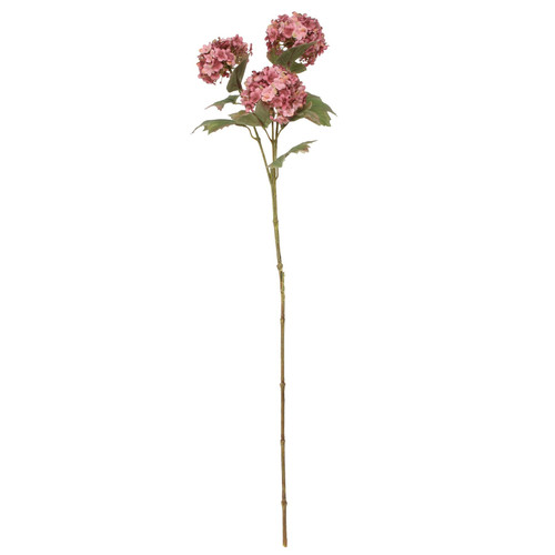 Balmoral Dark Pink Viburnum Spray (82cm)