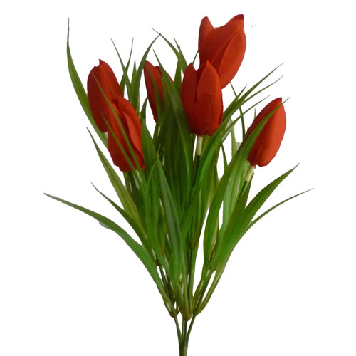 Red Tulip Bush (14")