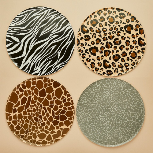 Animal Print Paper Plates (8Pk)