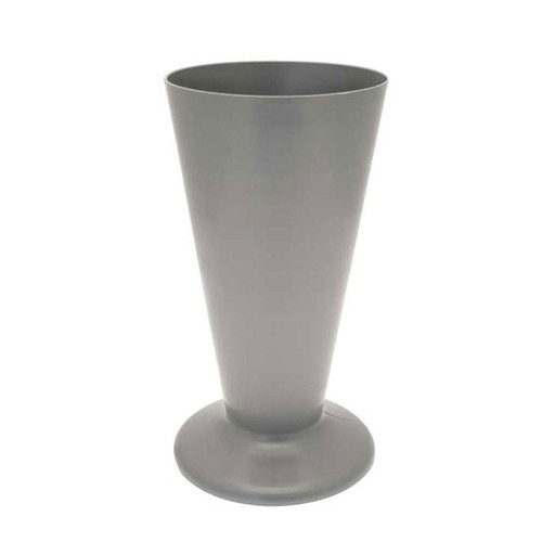 Plastic Silver Vase (Size 5)