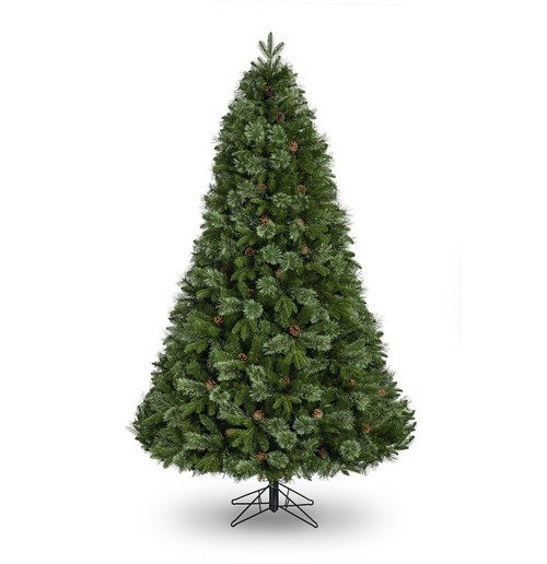 Green Flint Pine & Cone Tree (7ft)