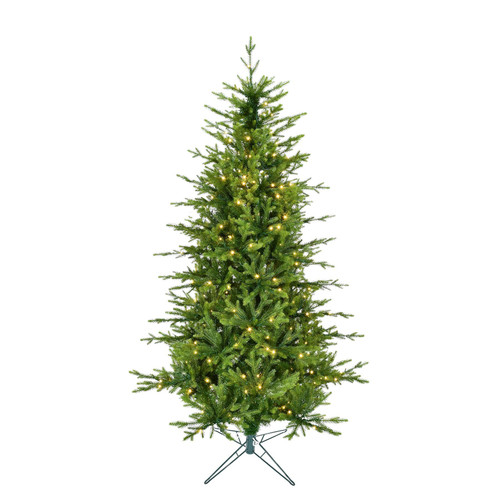 Warm White Pre Lit Vale Christmas Tree (8ft)