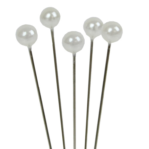 White Pearl Pins (7cm)