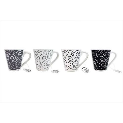 Swirl Design Mugs (Assorted Designs)