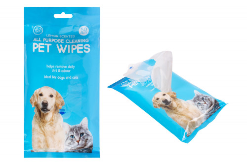 Pet Wipes 50 Pack