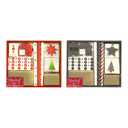 Mini Christmas Gift Wrapping Set