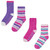 Girls 2 Pack Assorted Design Cosy Socks with Grippers